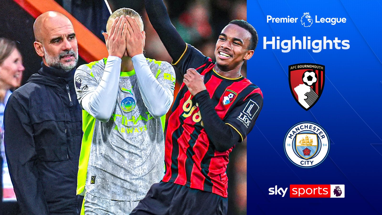 Bournemouth 1-1 Manchester City | Premier League highlights
