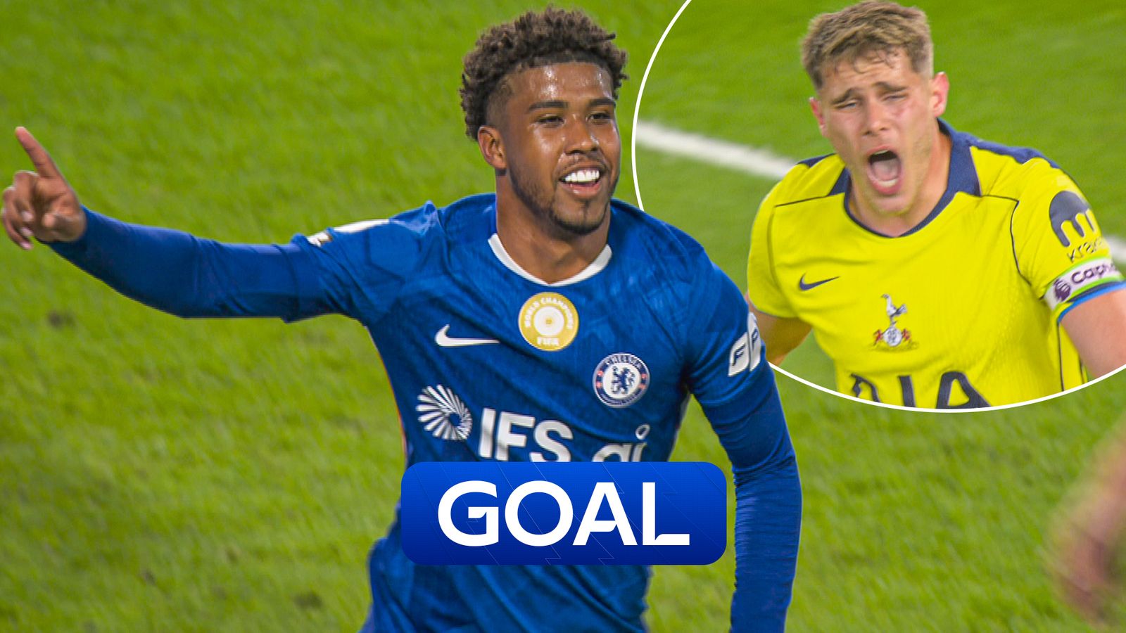 Chelsea vs Tottenham: Andrey Santos doubles Blues' lead after Randal Kolo Muani error - Sky Sports