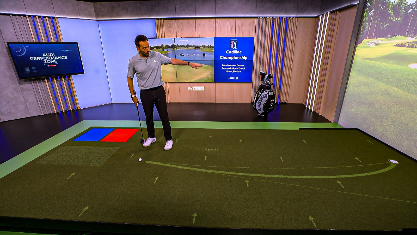 Audi Performance Zone: What can we learn from pros on 'breaking putts ...