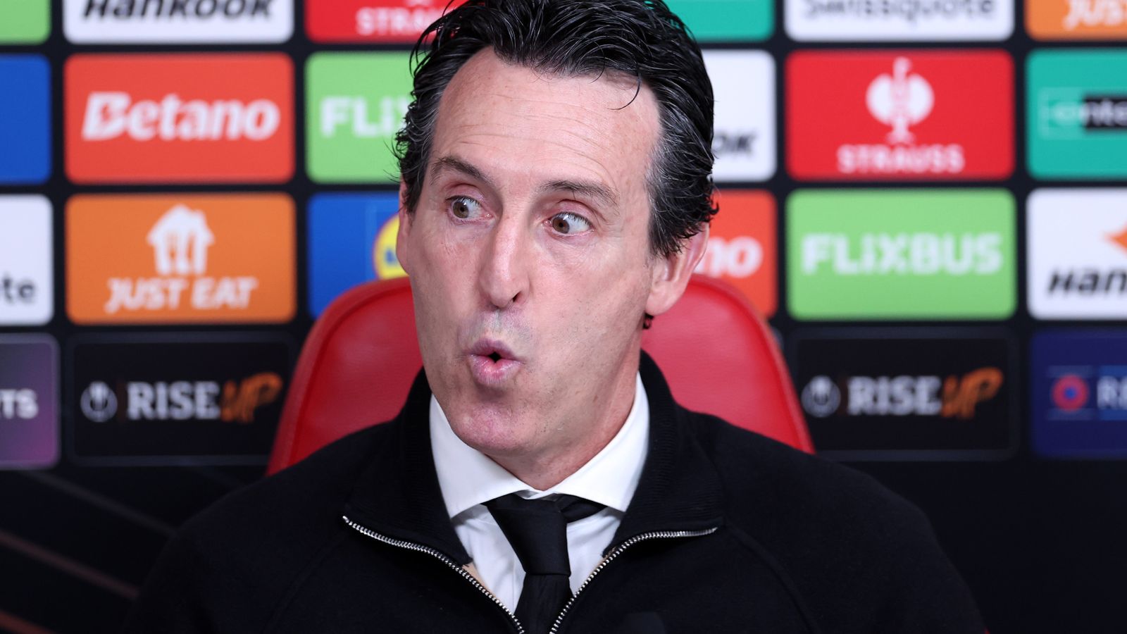 Emery Rages at VAR After Anderson Escapes Red Card in Villa's Europa League Loss — image 1