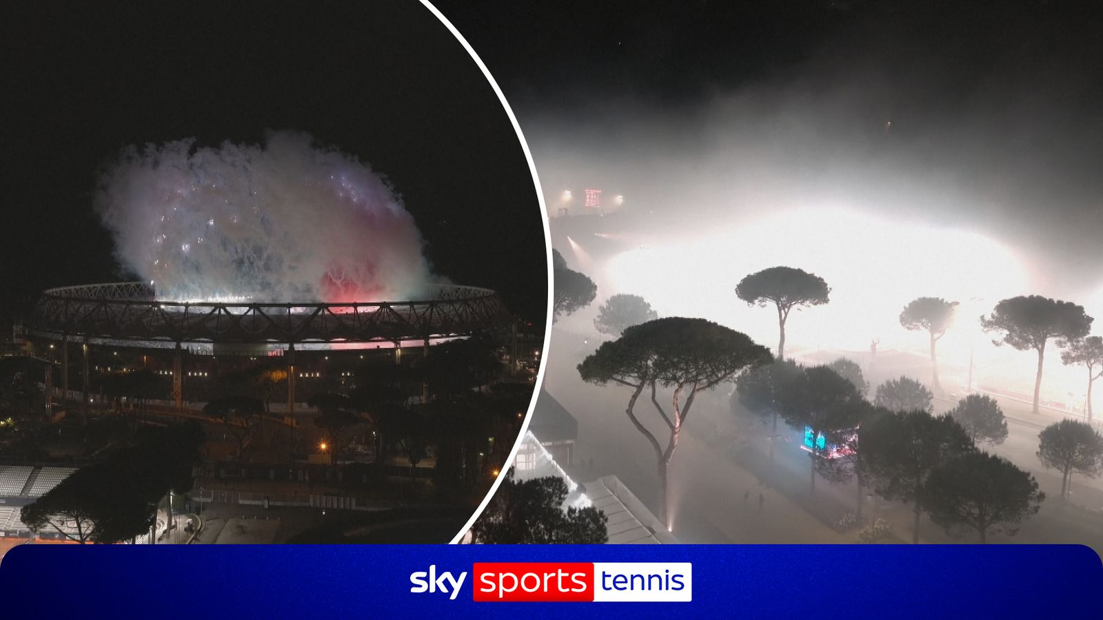 Tennis: Fireworks from Inter's Coppa Italia win delay Italian Open
