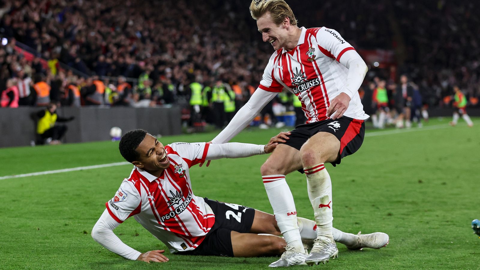 Southampton 2-1 Middlesbrough; Agg 2-1 (AET) highlights