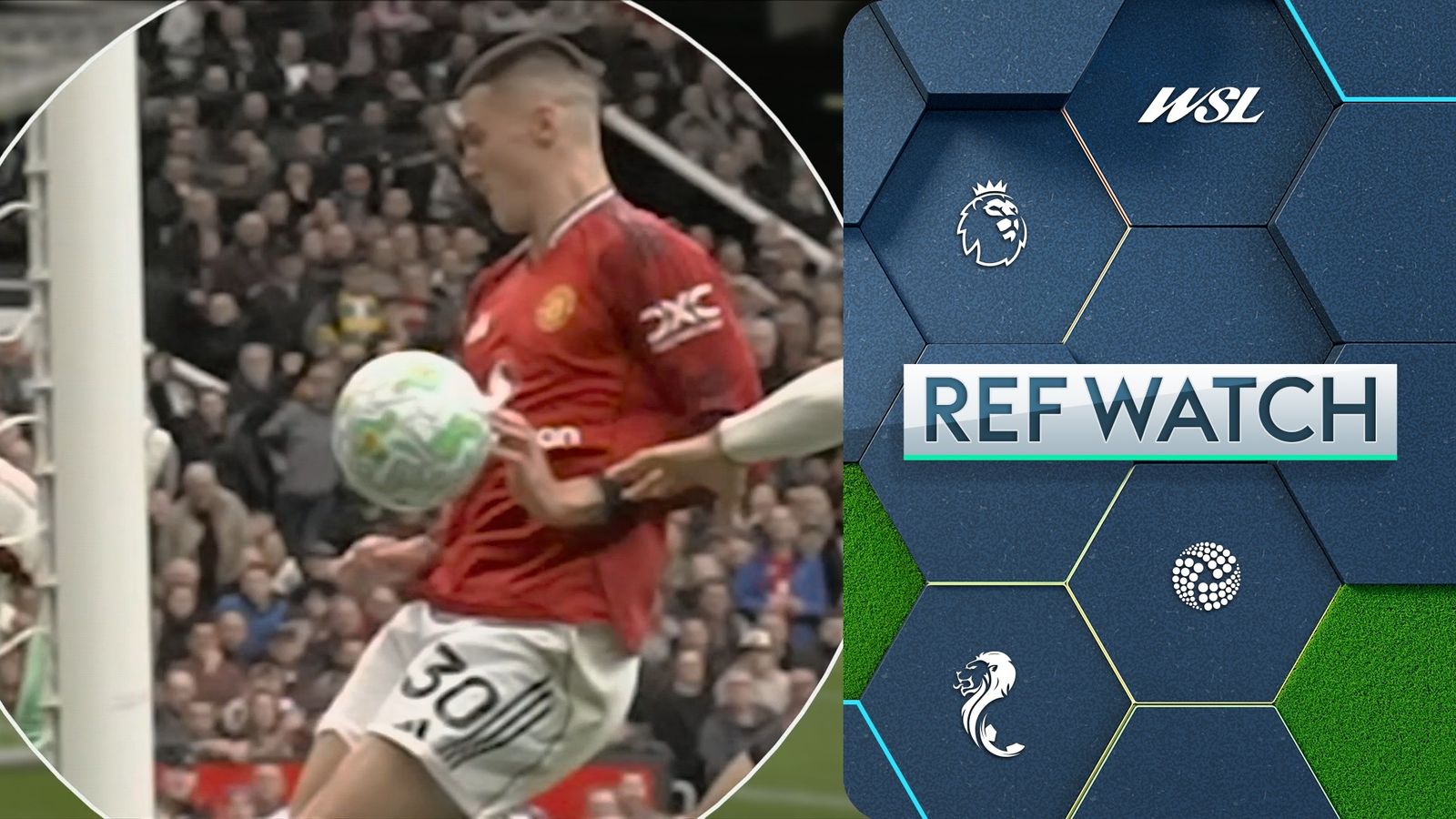 Ref Watch: Should Benjamin Sesko's goal have been disallowed for handball?