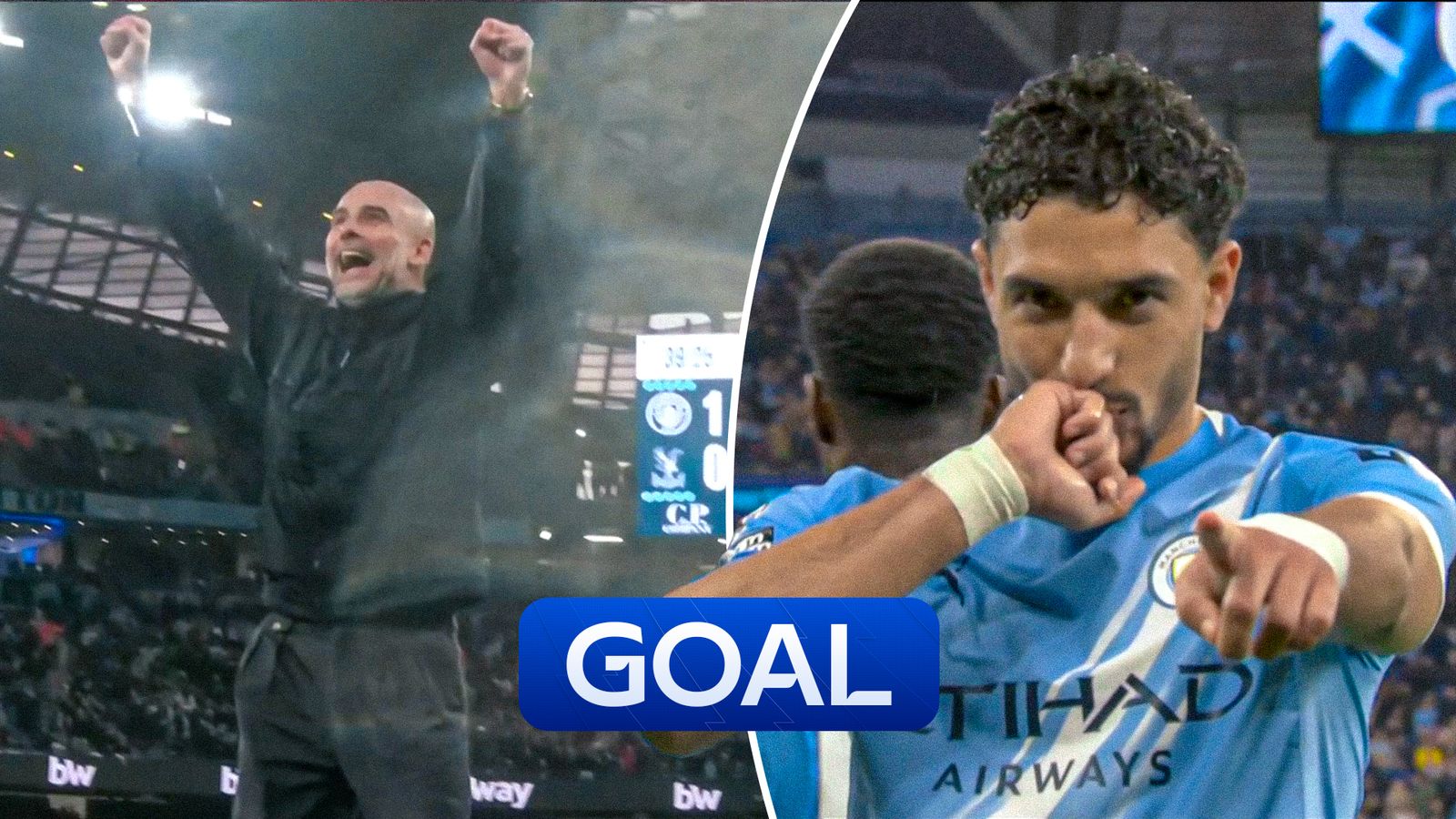 Manchester City vs Crystal Palace: Marmoush doubles City's lead to keep pressure on league leaders Arsenal