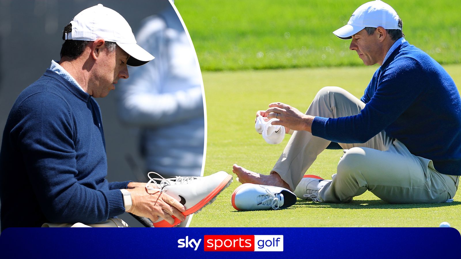 McIlroy injury update: 'He's not worried!' | Rory McIlroy to play with custom shoe because of toe injury!