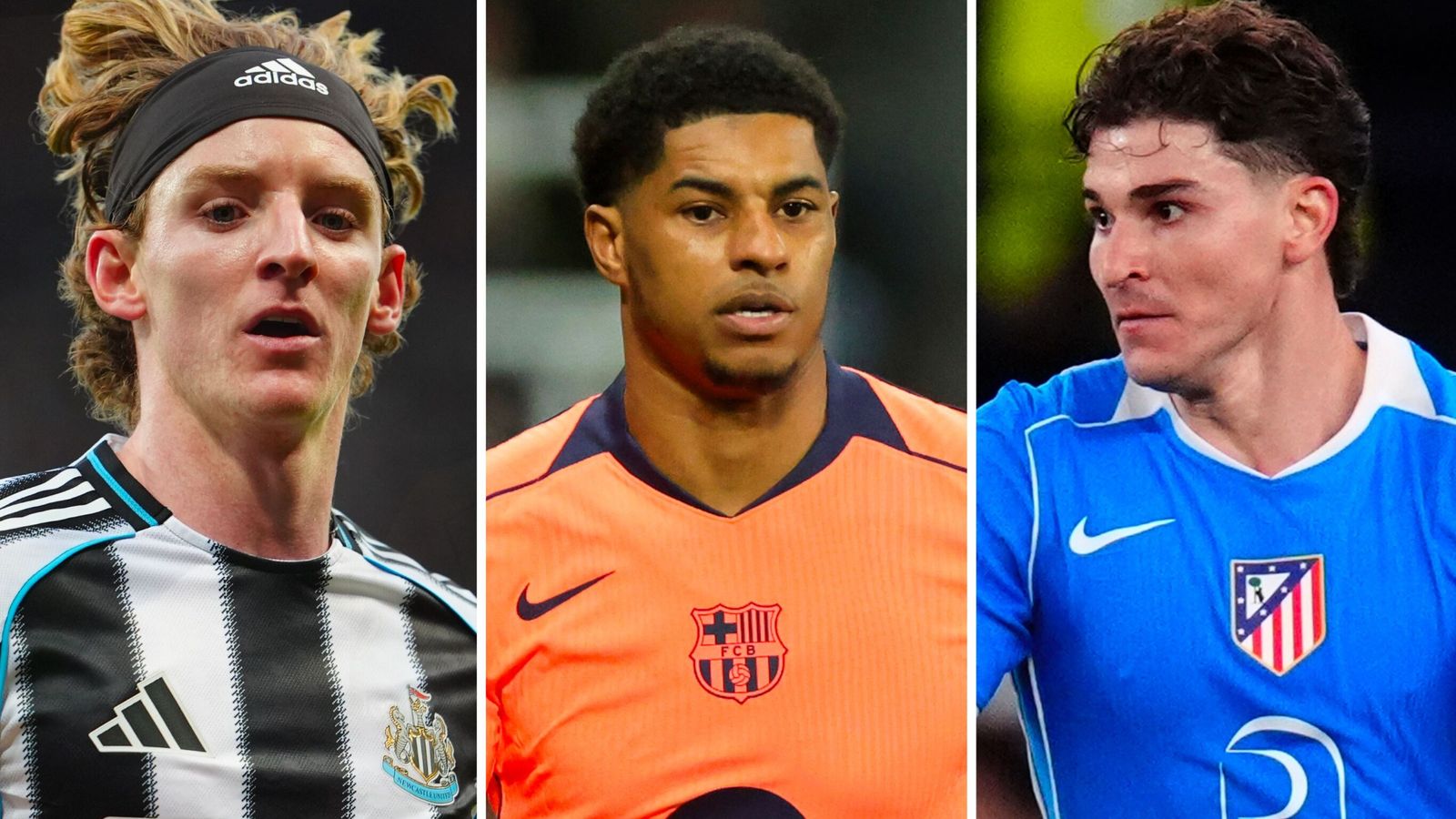 Barcelona mantém interesse em Rashford mesmo após acordo por Gordon, mas Alvarez entra na mira — Futebol
