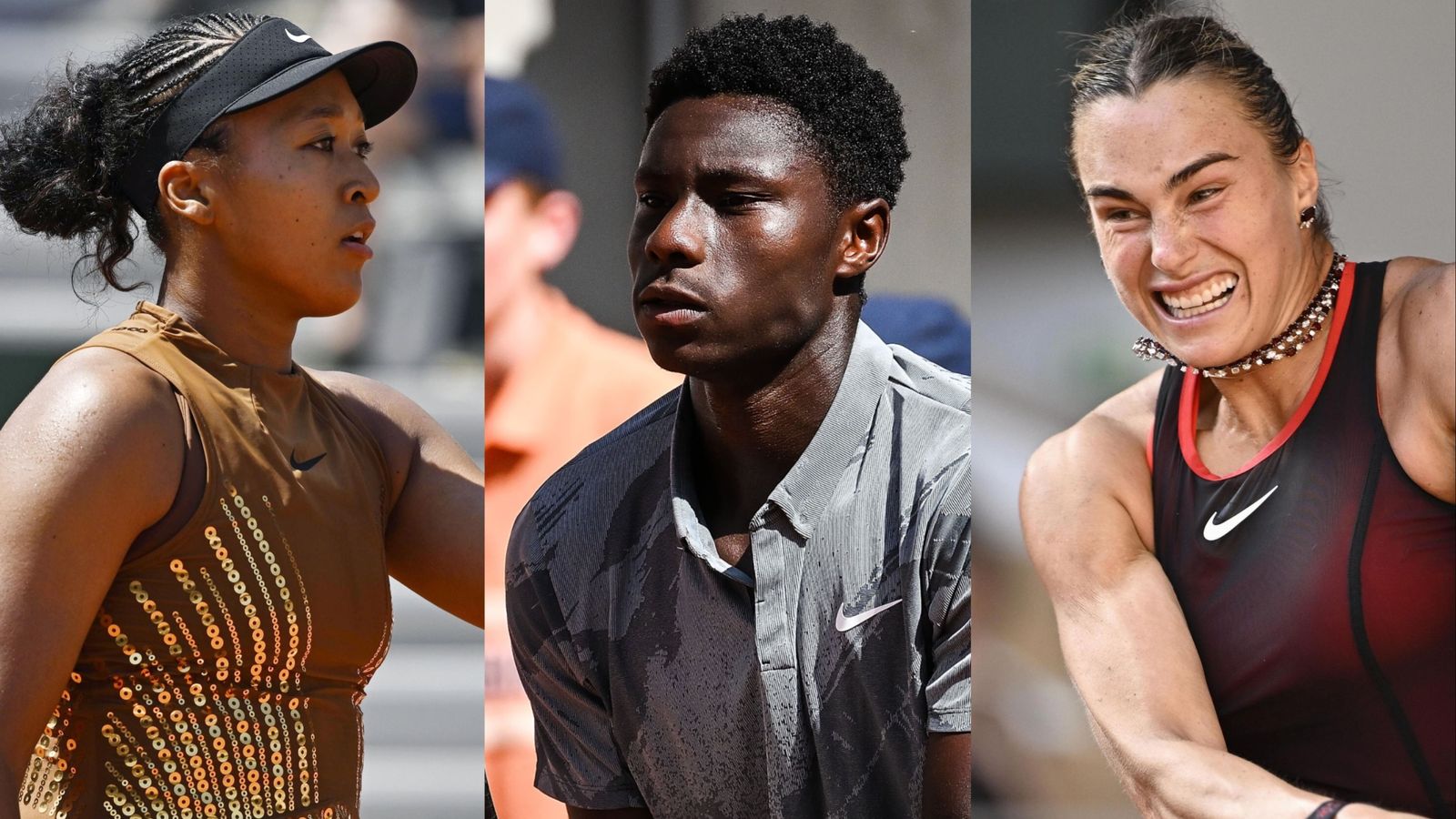 French Open: Order of play, men's and women's draw and results with Naomi Osaka, Aryna Sabalenka, Moise Kouame, Coco Gauff playing