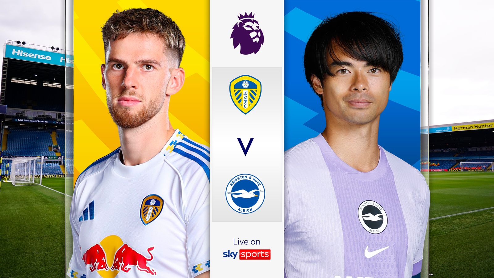 Leeds vs Brighton LIVE! Premier League match updates, news and score |  Football News | Sky Sports