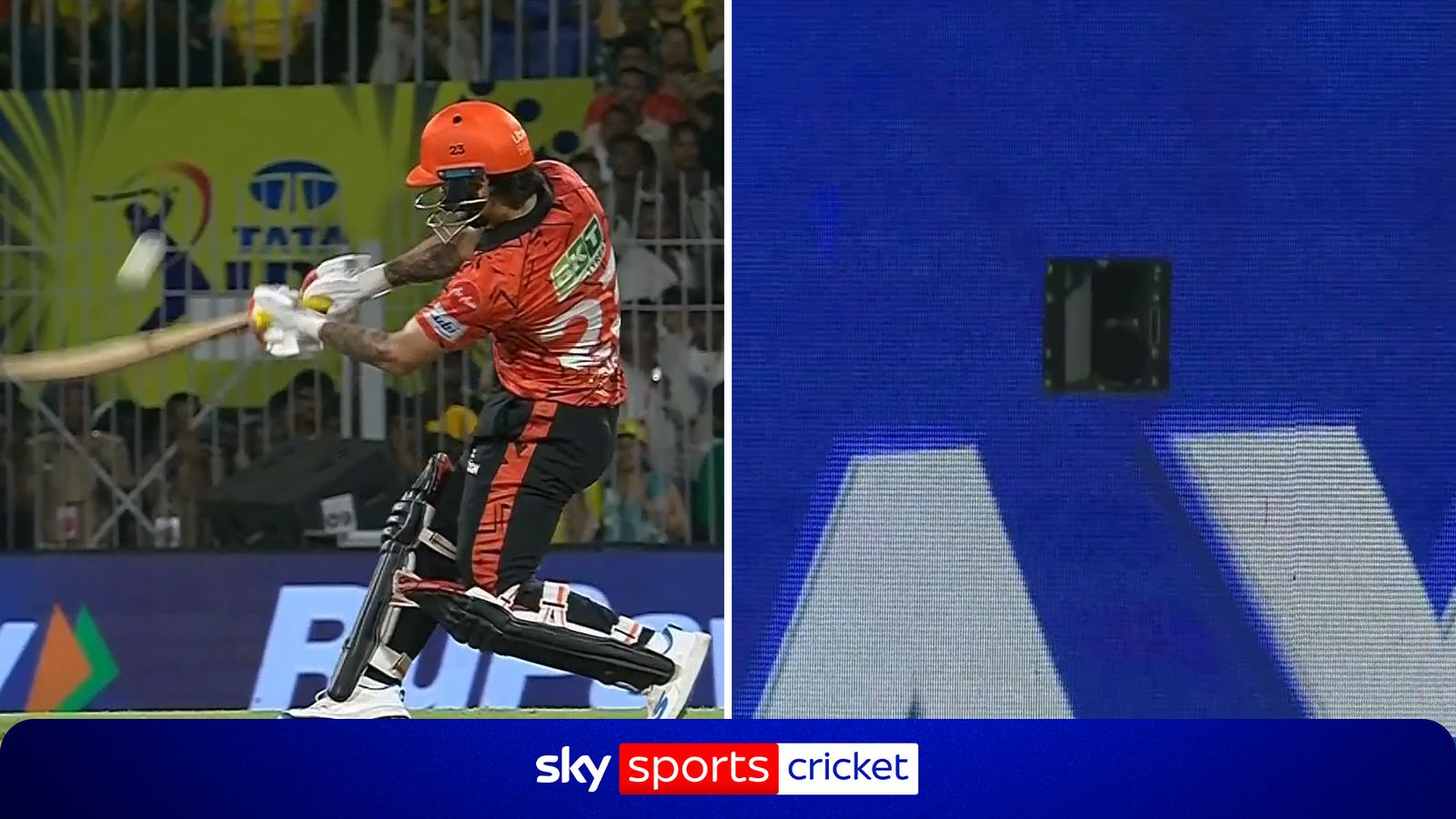 IPL: Ishan Kishan breaks big screen with massive six!