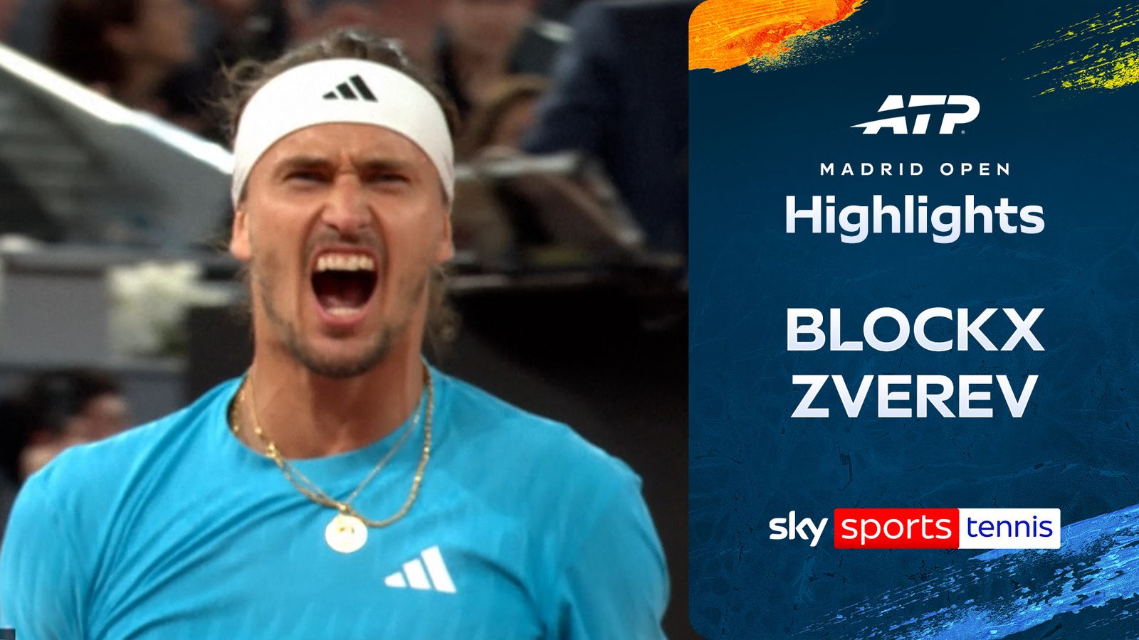 Alexander Blockx vs Alexander Zverev | Madrid Open highlights