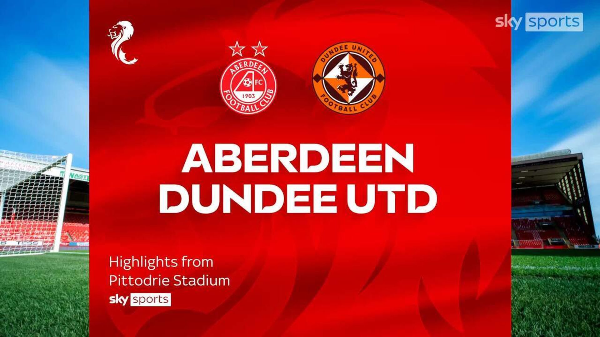 Aberdeen 2-0 Dundee United 