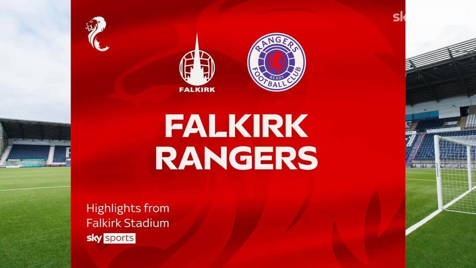 Falkirk 2-5 Rangers