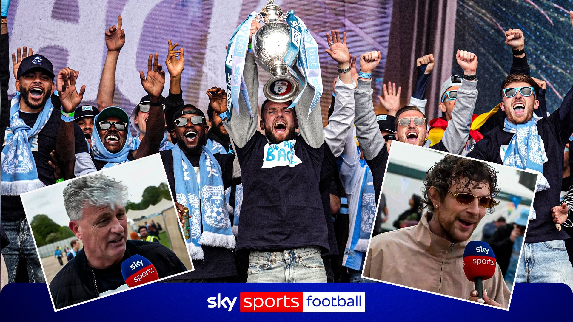The BEST of Coventry's promotion celebrations