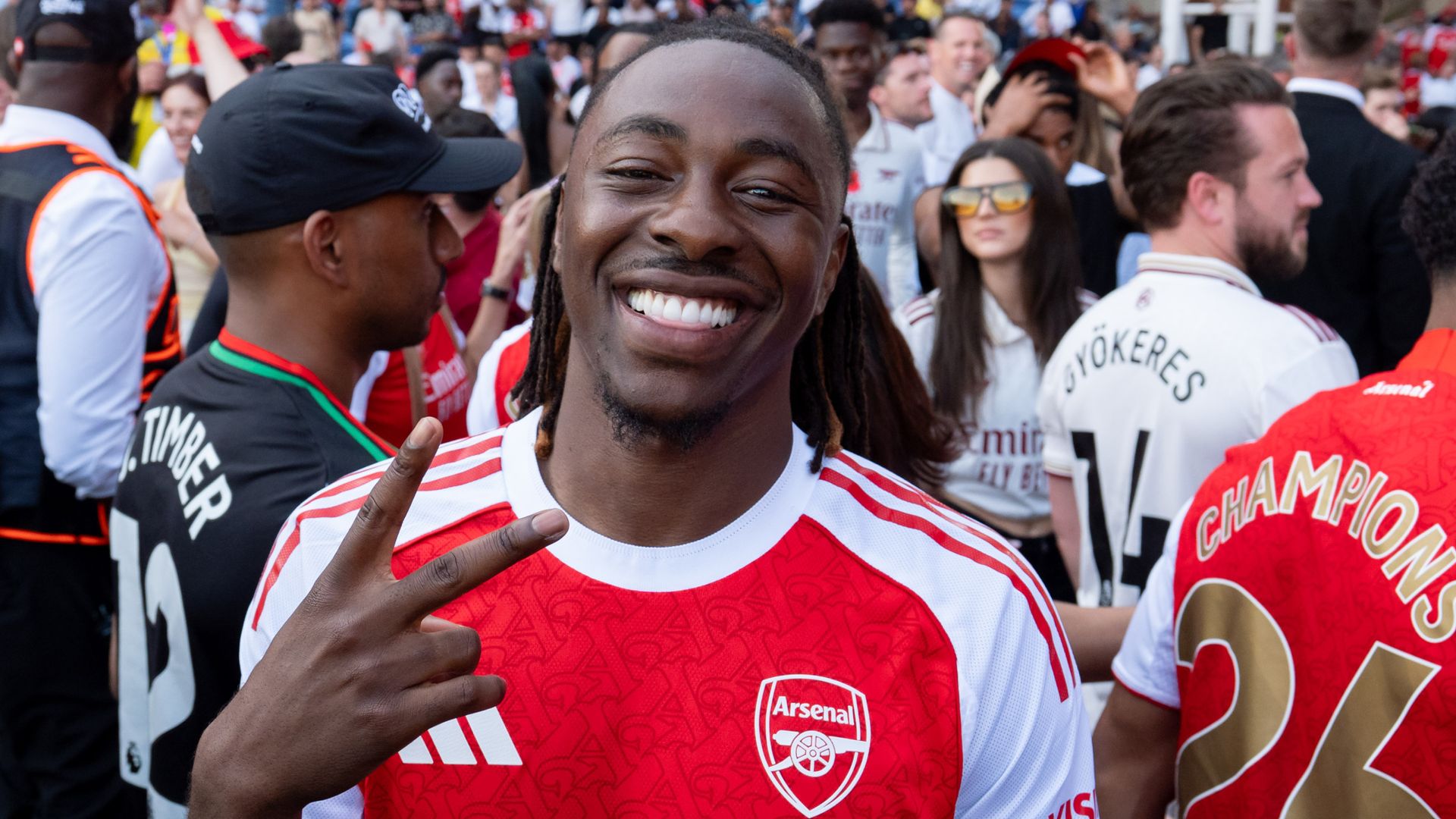 Eze shrugs off Arsenal critics as he targets 'special' Champions League victory