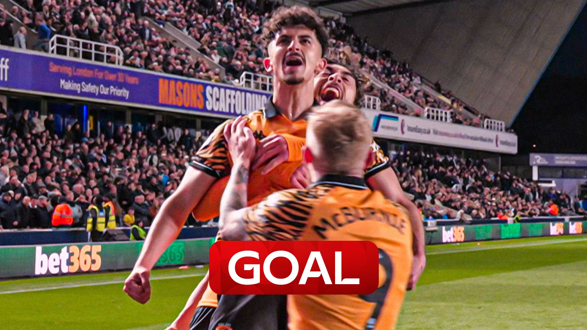 'HE'S DONE IT!' | Sensational Belloumi strike gives Hull lead in play-off semi-final!