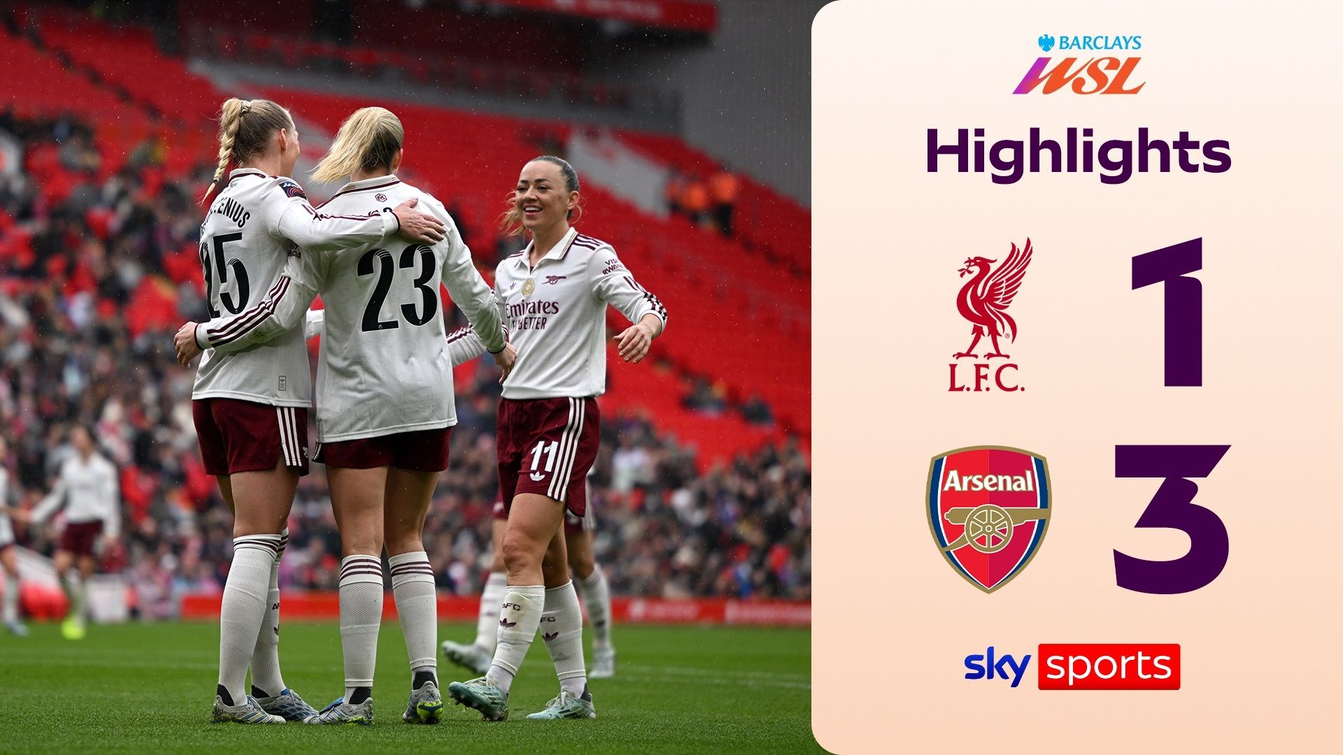 Arsenal finish second after comfortable win at Liverpool
