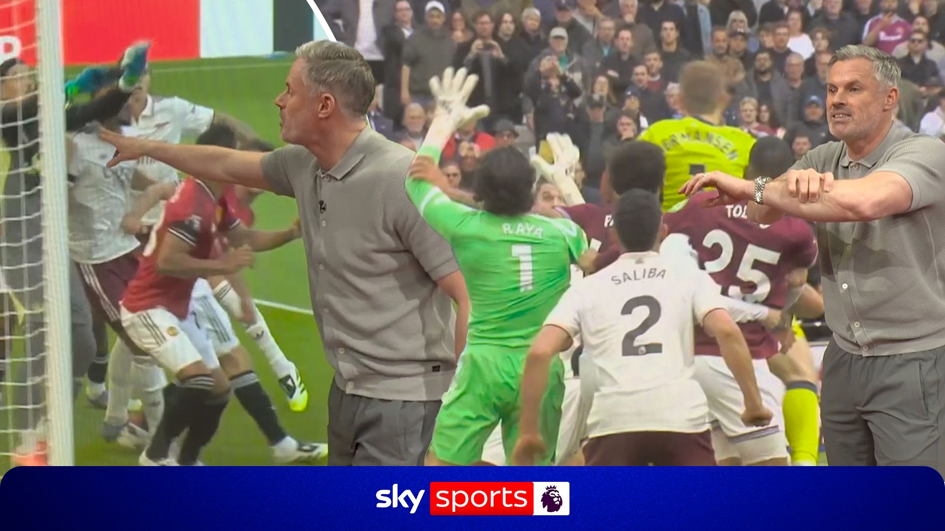 'Arsenal push the boundaries, but aren't refereed differently!' | Carra's corner comparisons