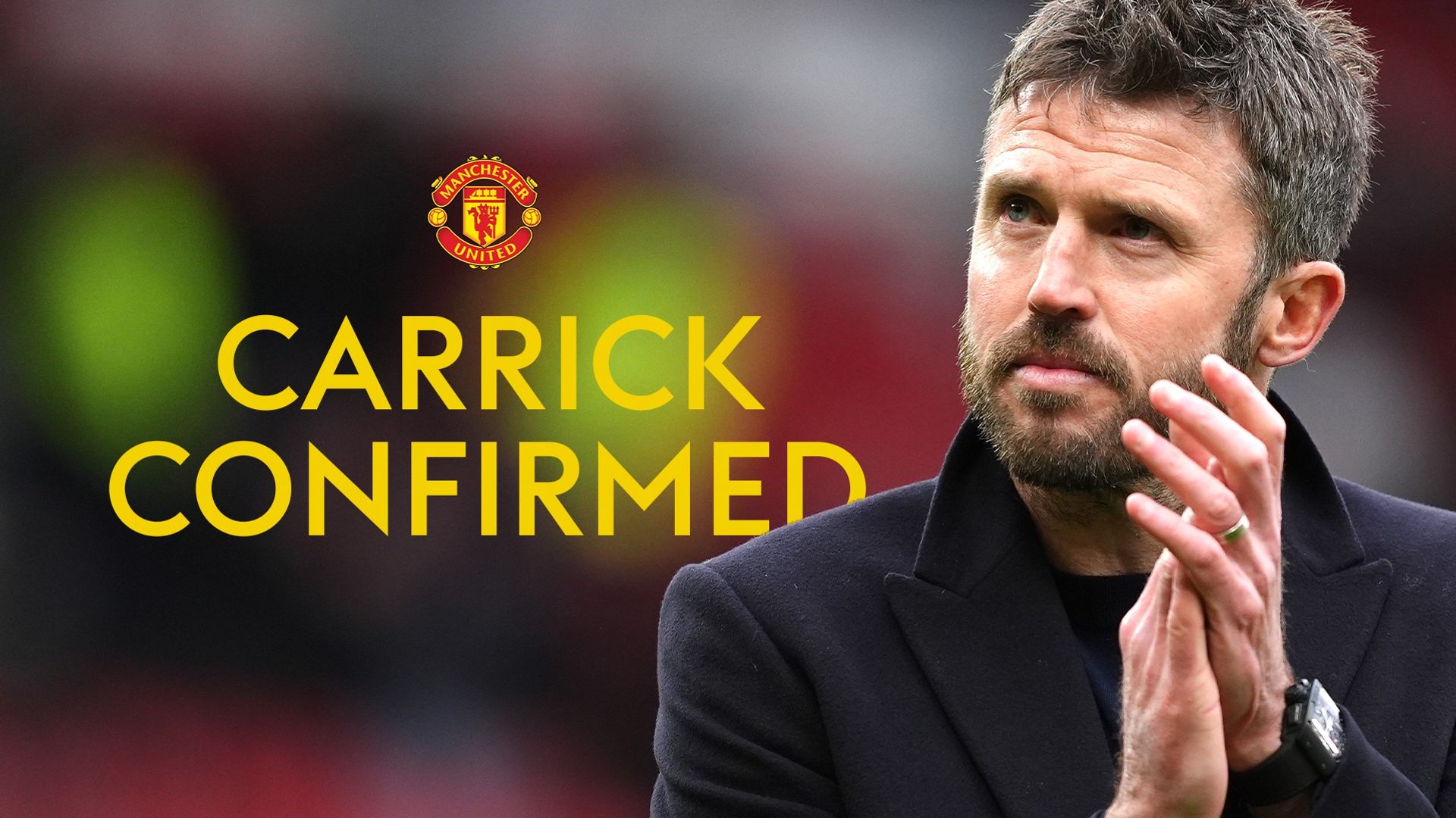 Man Utd confirm Carrick to stay as head coach