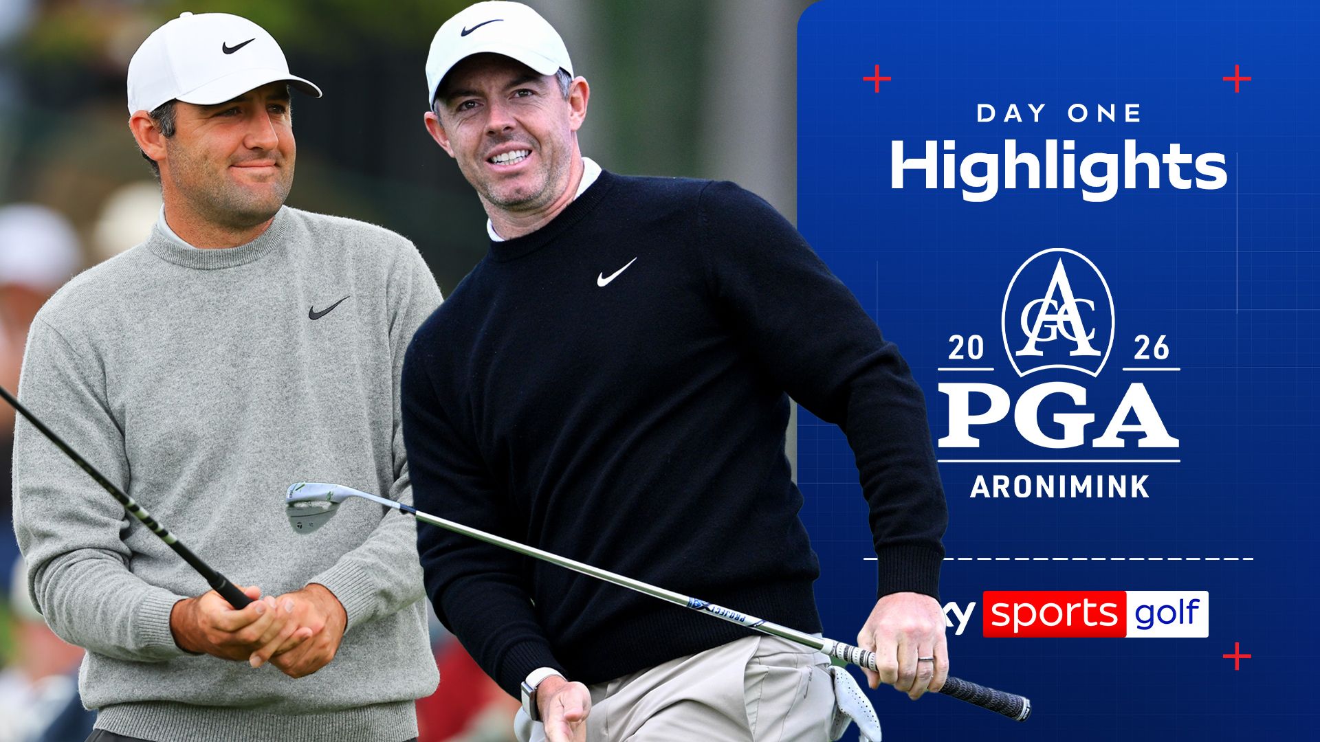 Scheffler comparte el liderazgo mientras McIlroy lucha en el PGA Championship