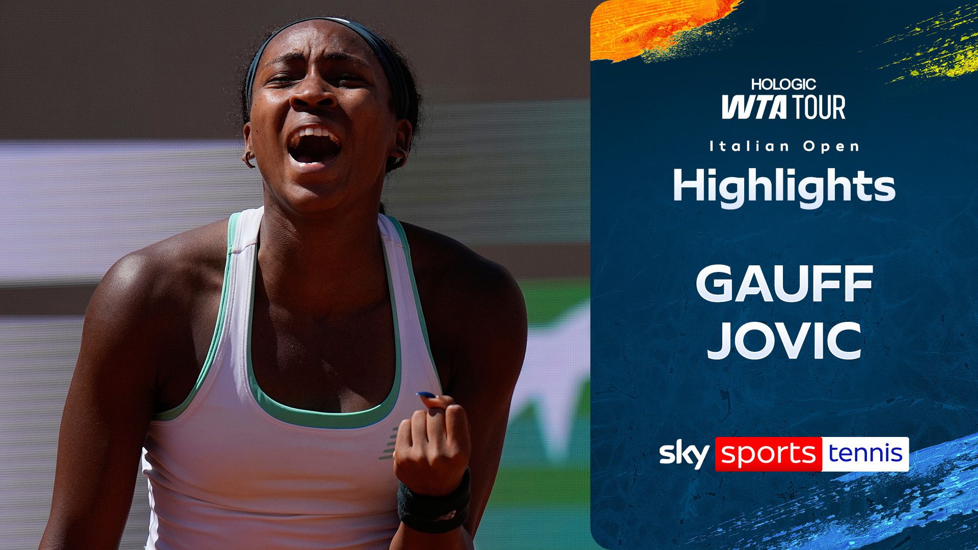 Gauff comes back from match point down to defeat 18-year-old Jovic