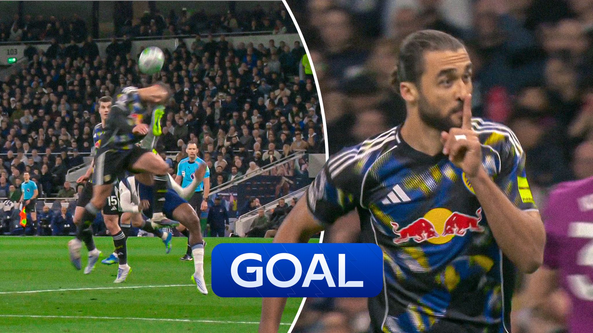 Calvert-Lewin converts VAR awarded penalty to draw Leeds level against Spurs