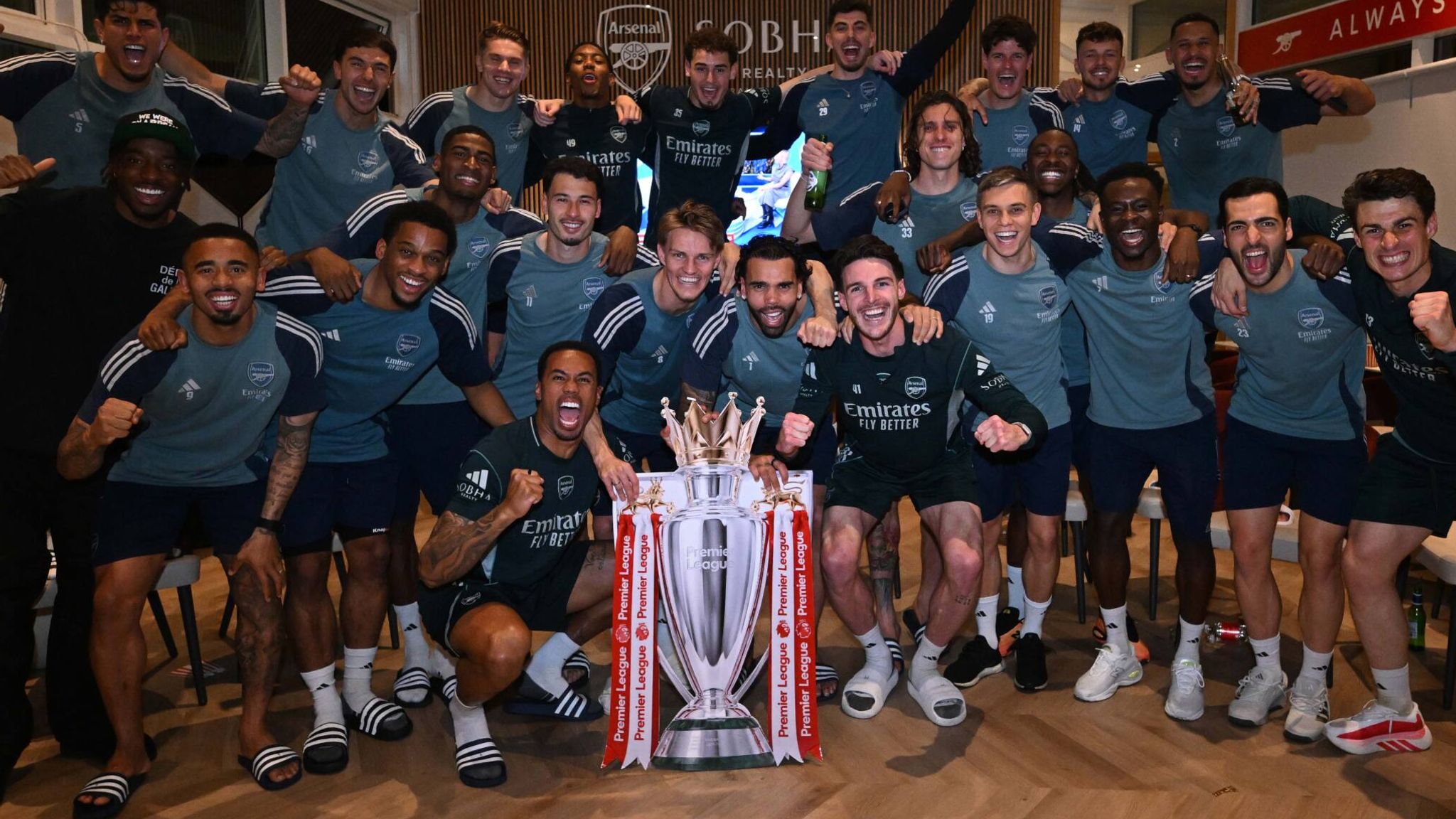 Arsenal win Premier League: Mikel Arteta's side end 22-year wait for title | Football News | Sky Sports
