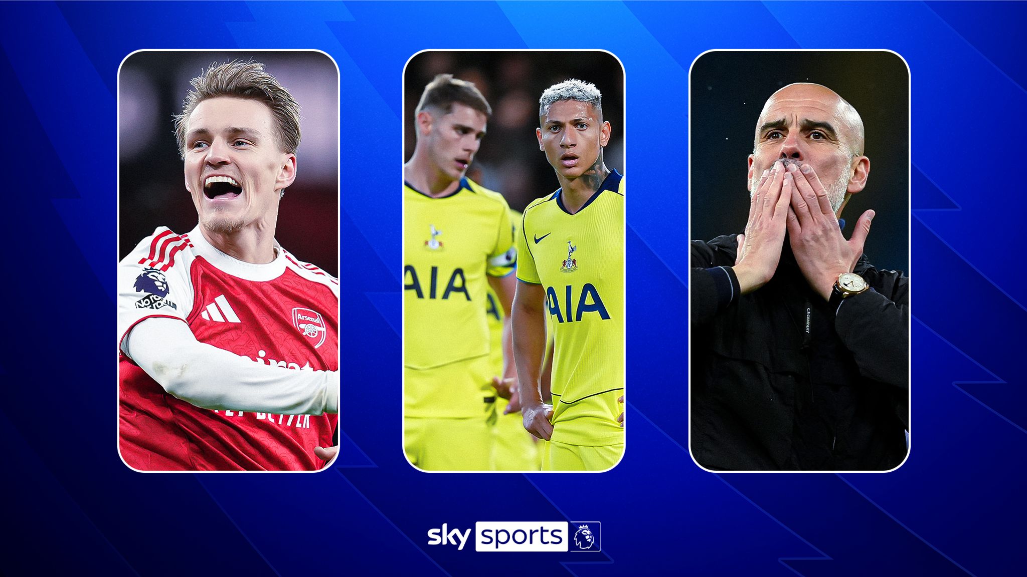 Premier League final day live on Sky: Arsenal's party, Tottenham's battle, Pep Guardiola's Man City goodbye