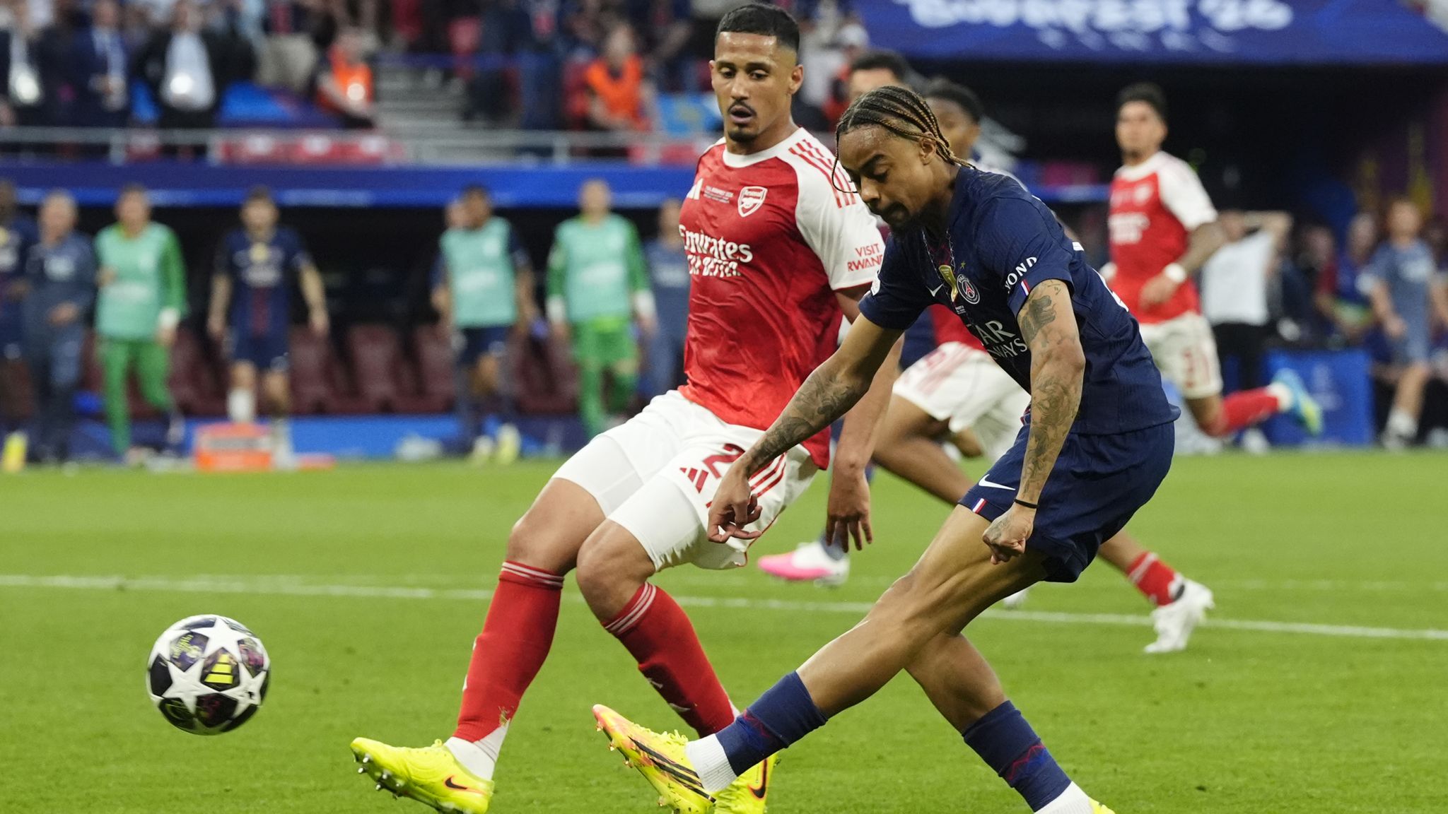 Bradley Barcola: PSG and France winger could be set for summer transfer after World Cup