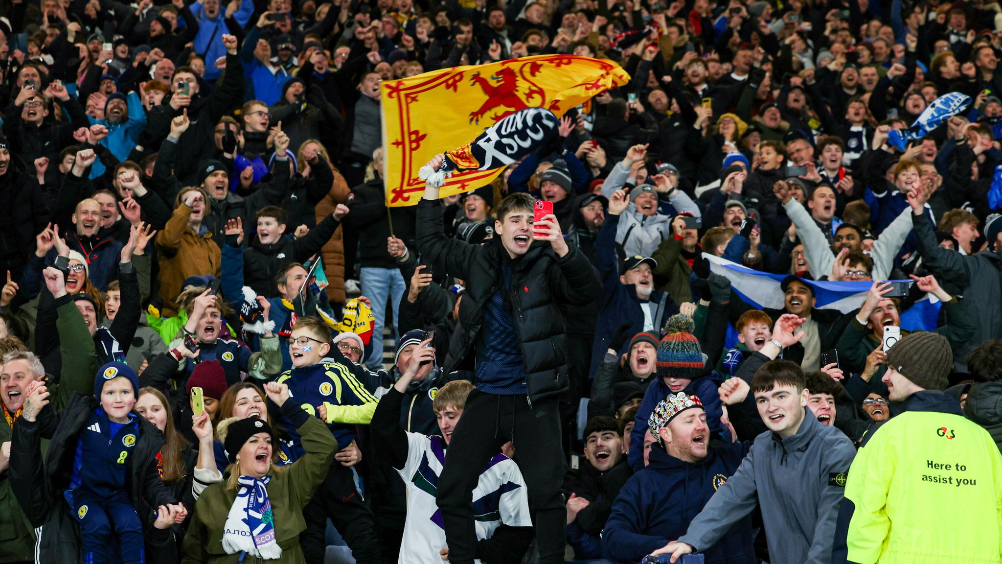 World Cup 2026: Scotland fans hailed by boss Steve Clarke after latest pitch invasion at club level