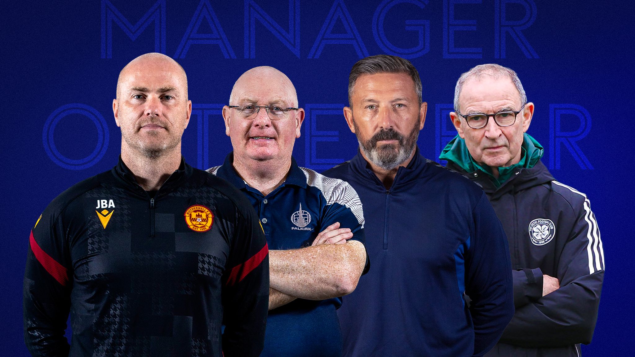 SFWA Manager of the Year award: Jens Berthel Askou, John McGlynn, Derek McInnes, Martin O'Neill shortlisted
