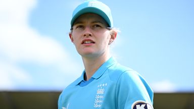 Charlie Dean captains England in the absence of Nat Sciver-Brunt