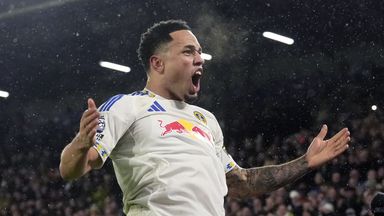 Image from Tottenham vs Leeds: Noah Okafor's goals play key part in steering Daniel Farke's side clear of relegation threat