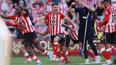 Granit Xhaka leads the celebrations as Sunderland beat Chelsea to seal European qualification