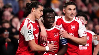 Bukaya Saka's goal sent Arsenal to the Champions League final for the first time in two decades