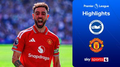 Bruno breaks assist record as Man Utd cruise past Brighton