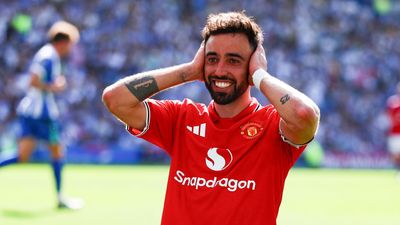 Fernandes breaks assists record as Brighton make Europe despite Man Utd loss