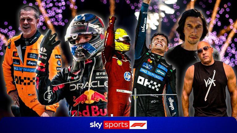 Sky Sports' STAR-STUDDED announcement of new F1 Deal