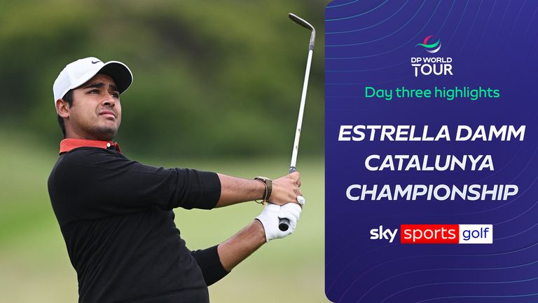 Highlights of the third round of the Estrella Damm Catalunya Championship from Real Club de Golf El Prat.