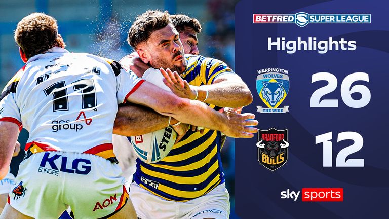 Warrington Wolves 26-12 Bradford Bulls | Super League Highlights