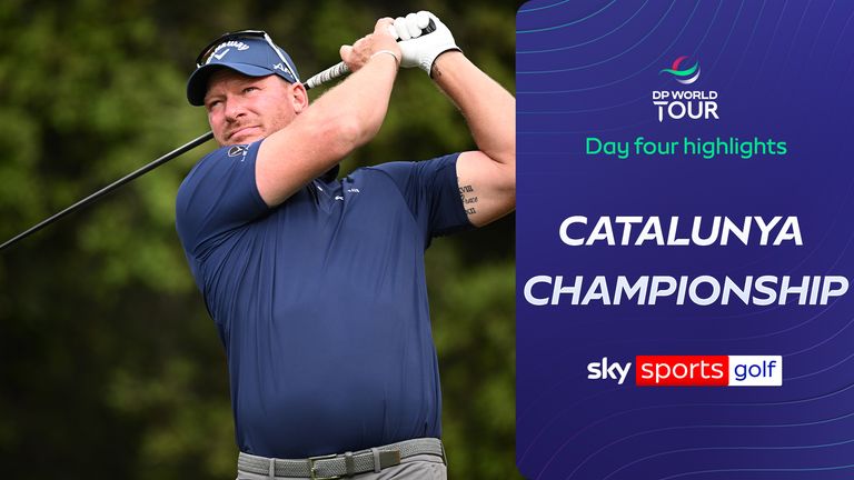 Highlights from the first round of the Catalunya Championship at the Real Club de Golf El Prat, Barcelona.