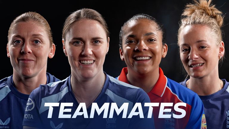 Team-mates: England women's cricket squad reveal who is the funniest in the squad, the dressing room DJ and more!