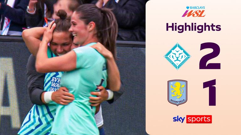 London City Lionesses 2-1 Aston Villa hgihlights