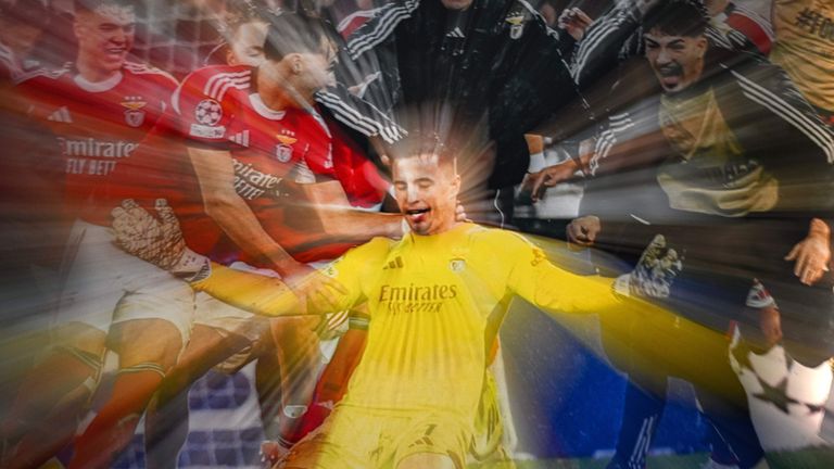 Anatoliy Trubin scored a goal for the ages when he netted for Benfica against Real Madrid in the Champions League