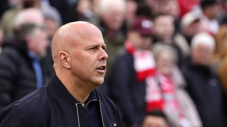 Liverpool boss Arne Slot
