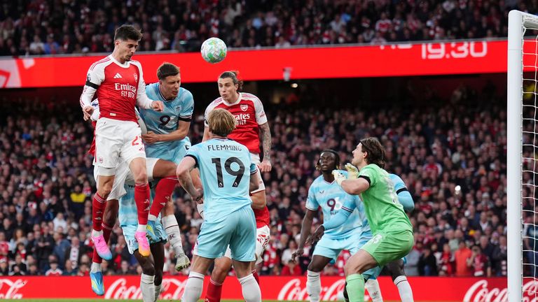 Kai Havertz put Arsenal in front