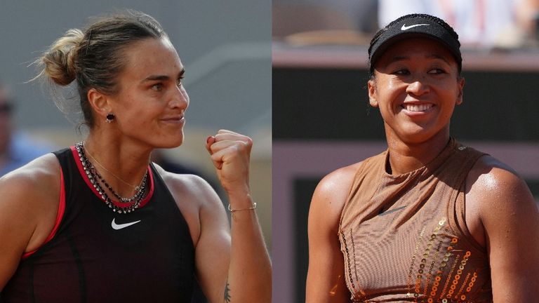 Aryna Sabalenka and Naomi Osaka