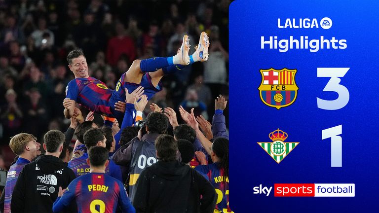 Barcelona  3-1 Real Betis | La Liga Highlights