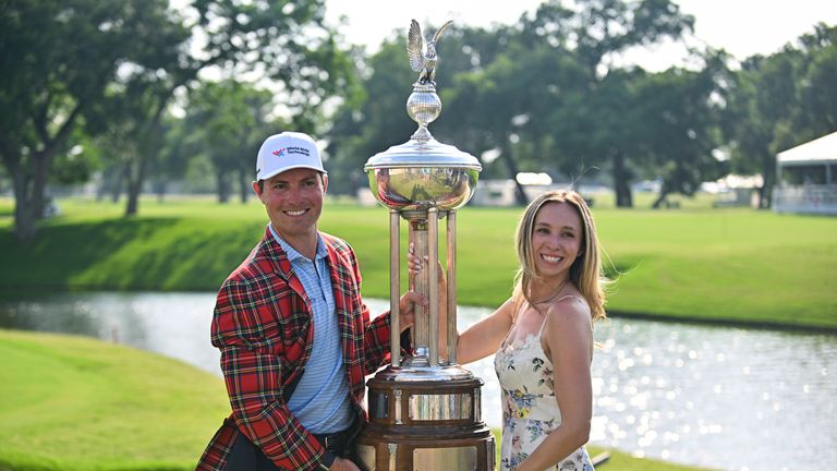 Ben Griffin is the defending champion at the Charles Schwab Challenge this week
