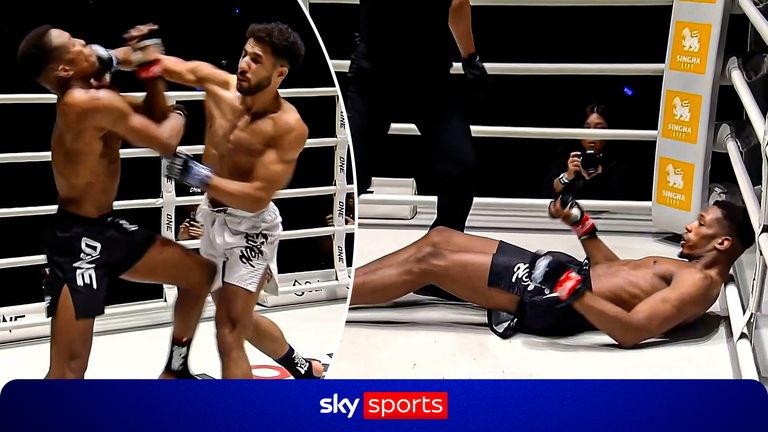 Adam Benwarwar KO's Kendu Irving at ONE Friday Fights 153