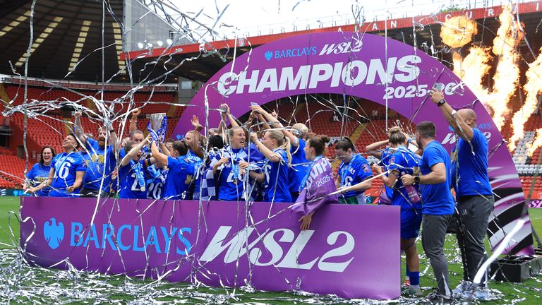 Palace and Birmingham promoted to the WSL as Charlton into play-off